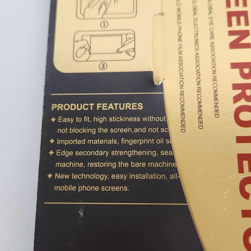 New 3 Pack Professional Screen Protector For Apple iPhone 14pro,15,16 Protection